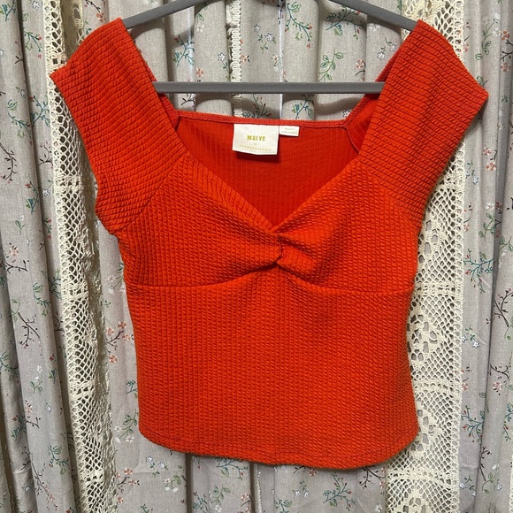 Anthropologie Tops - 3/$30 MAEVE By Anthropologie Gathered Sweetheart Top Women's‎ Size Medium